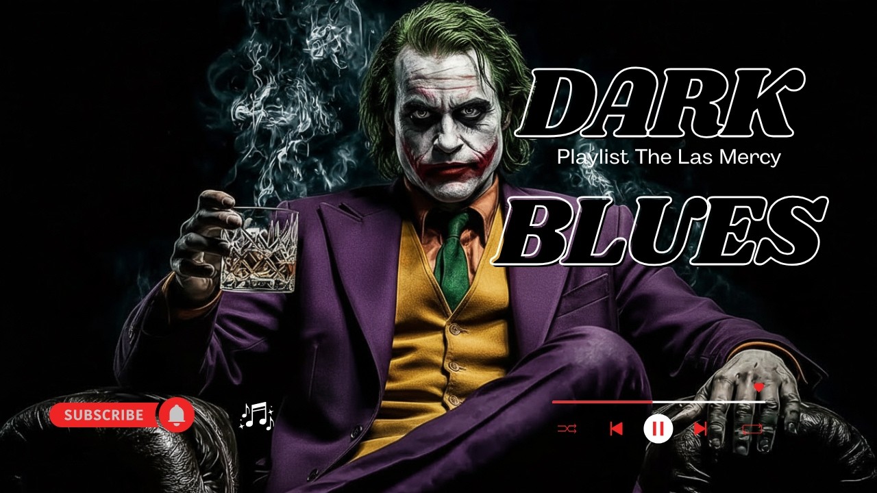 Playlist For Men Who Speak Less | Gentleman Dark Blues | Midnight Blues Music for Focus