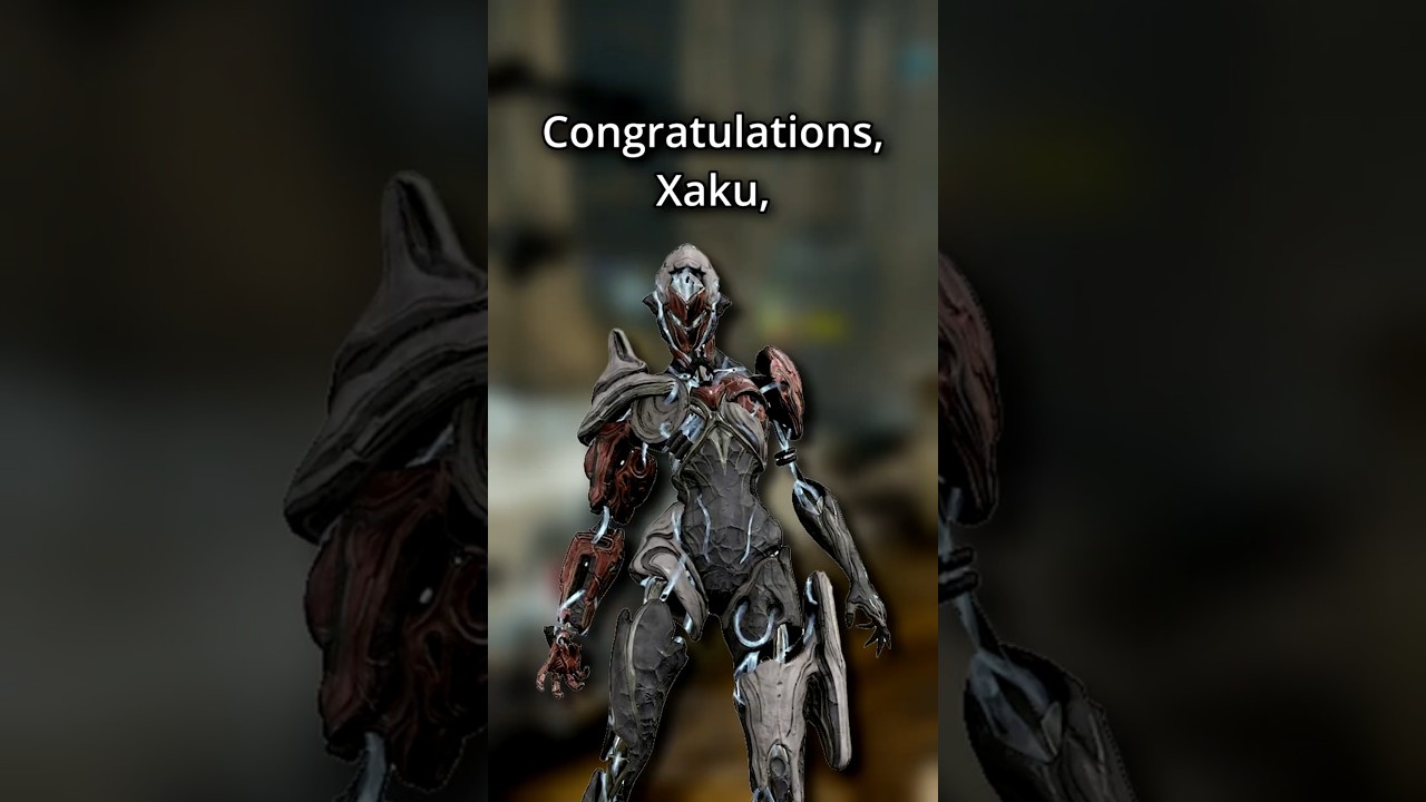 Xaku Health Tank! I might have a problem... #shorts #warframe #gaming #streamer #wfcc