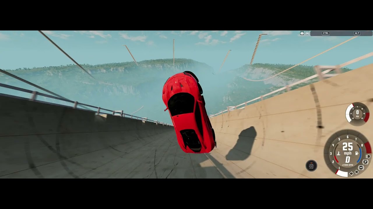 Doing something super crazy in BeamNG.drive
