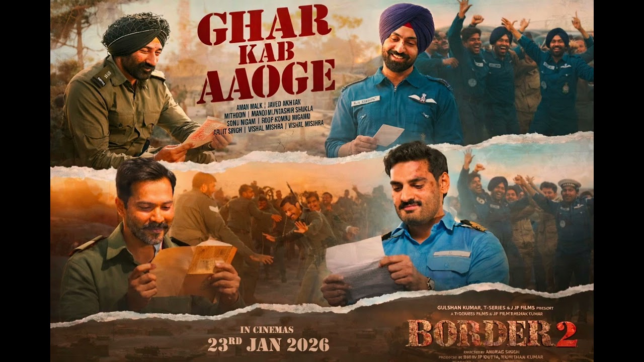 Ghar Kab Aaoge 💔 | Border 2 | Soldiers’ Emotions | Heart Touching Patriotic Song 2026 ||
