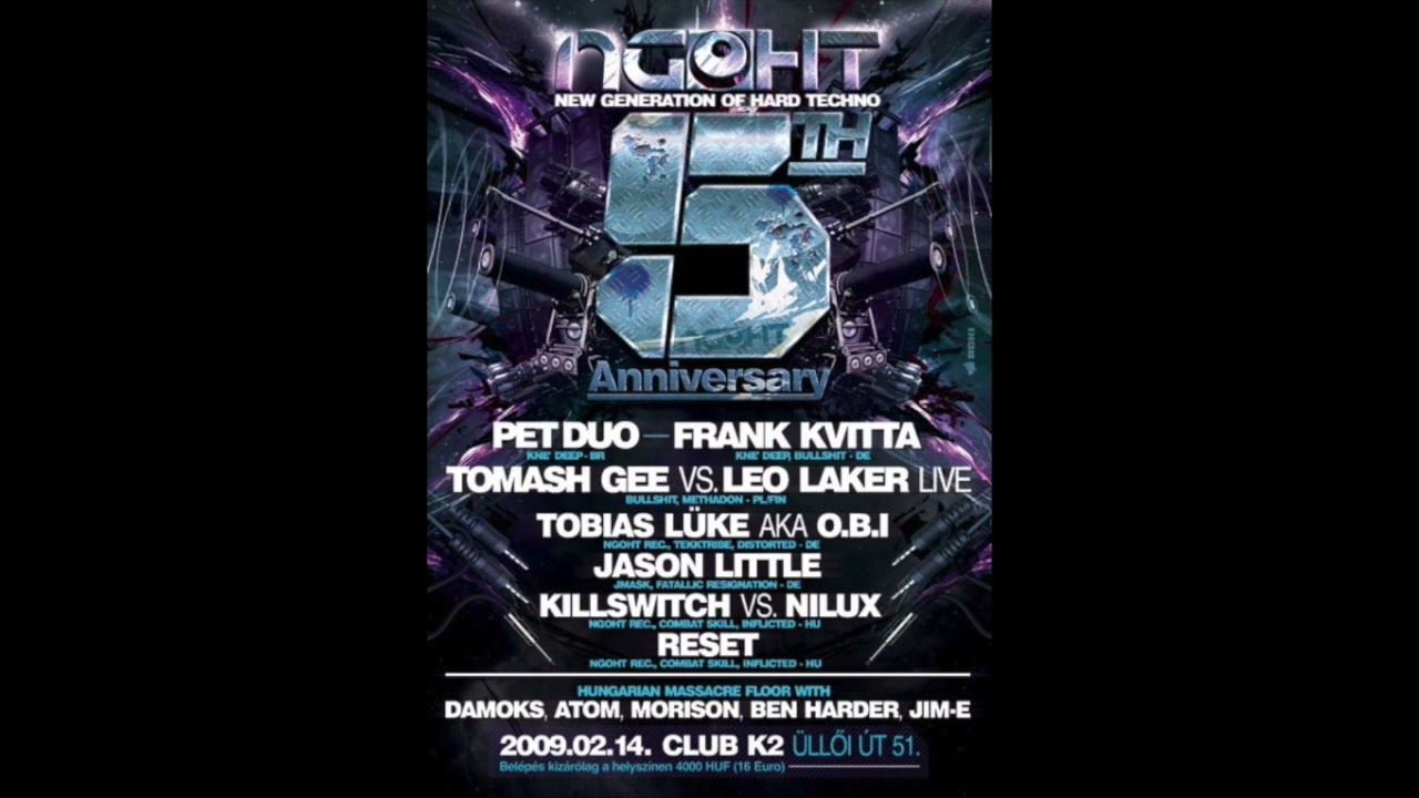 aTom - Live @ K2 Club, Budapest, NGoHT 5th Anniversary 14-02-2009