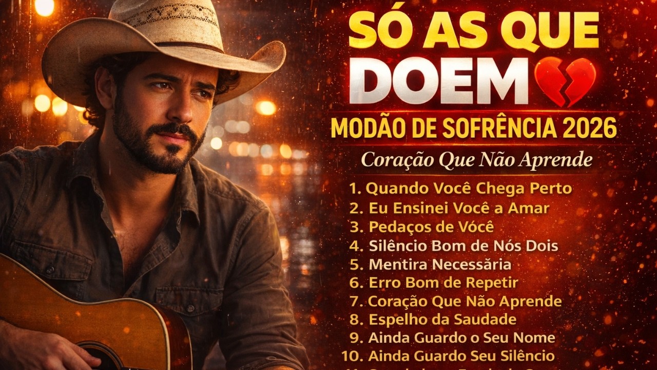 MIX SERTANEJO 2026 💔 +1 Hora de Amor, Saudade e Recaída