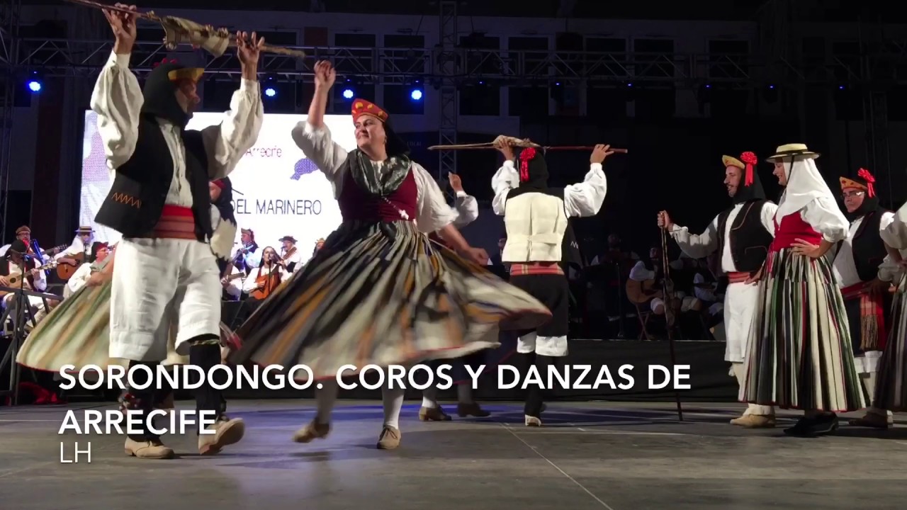 SORONDONGO. COROS Y DANZAS DE ARRECIFE DE LANZAROTE. POR LUIS HERNÁNDEZ