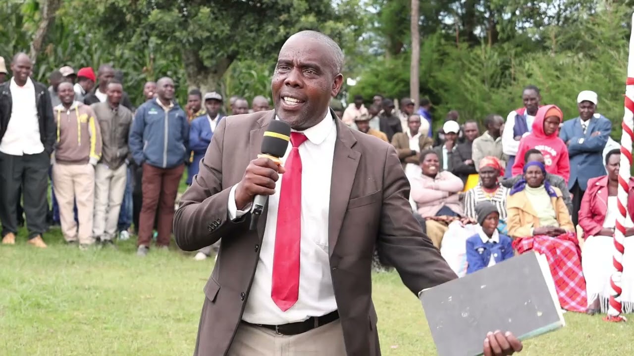 Pastor Chepsiror sermon about Marriage and Family during Joyline and Enock Koito