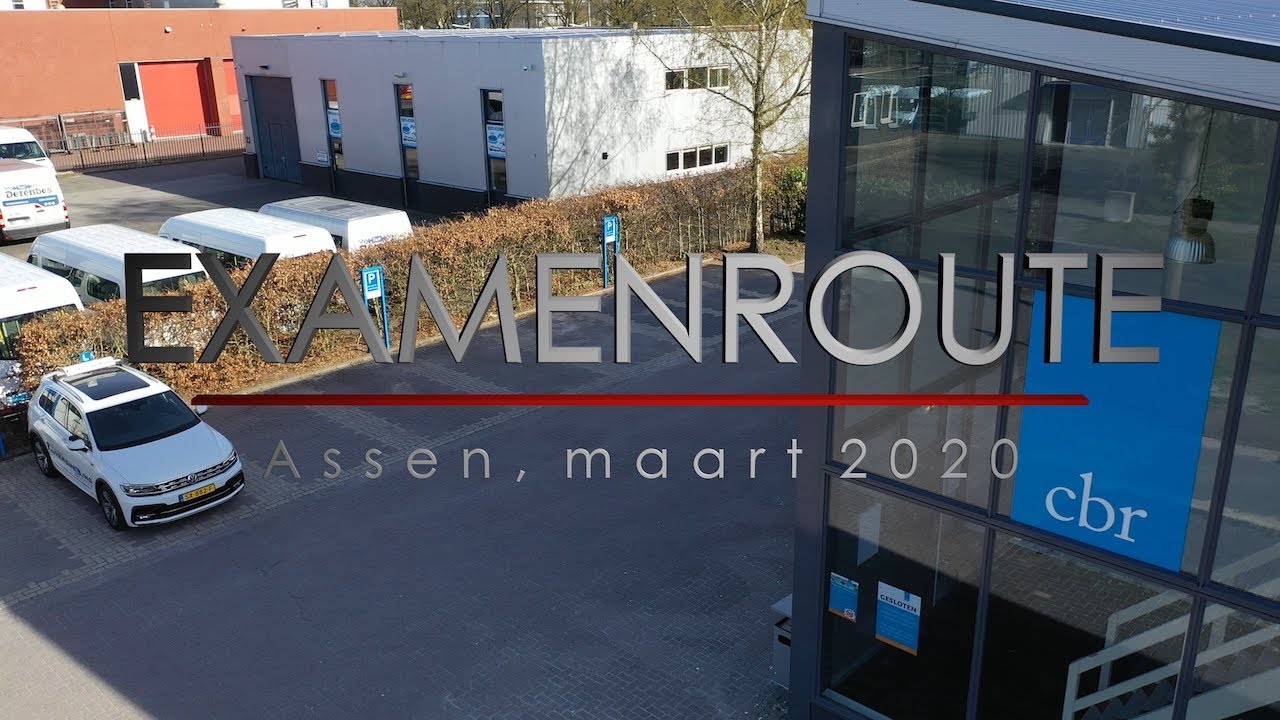 Examenroute Assen