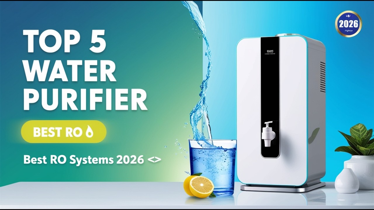Top 5 Best Water Purifier 2026 🔥 Best Countertop RO Systems for Home