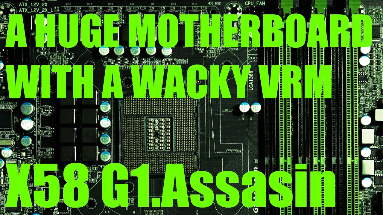 mobo PCB breakdown: Gigabyte X58 G1.Assassin // it's got doublers for it's doublers