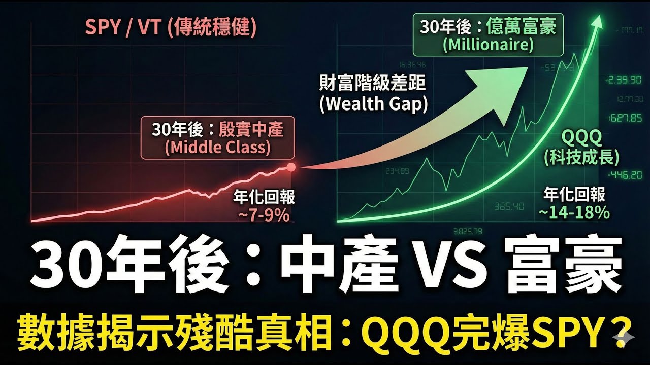 全倉 S P Y 了？！你的「穩健」正在鎖死你的人生上限？啞鈴策略