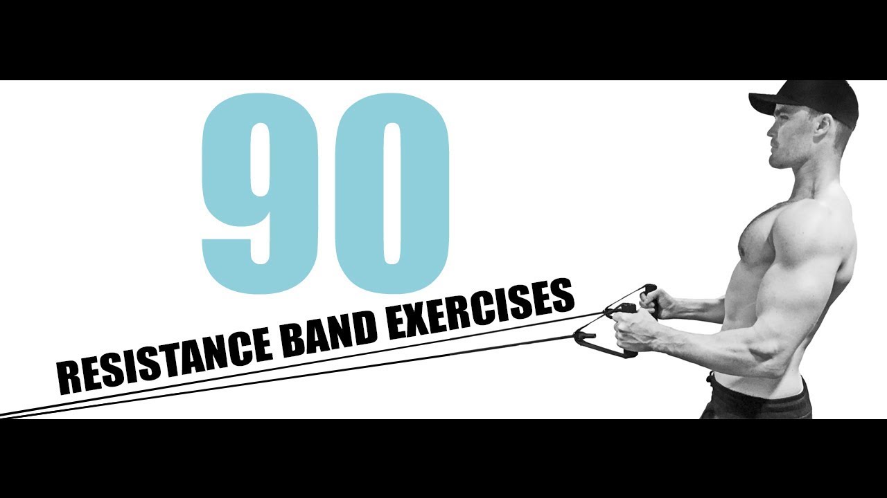 90 RESISTANCE BAND EXERCISES AND THE MUSCLES THEY TARGET