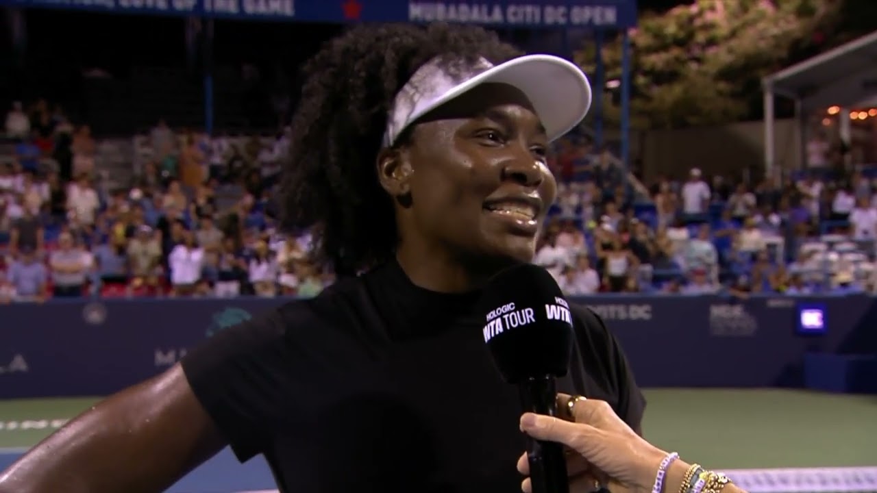 Venus Williams Post Match Interview | 2025 Mubadala DC Citi Open