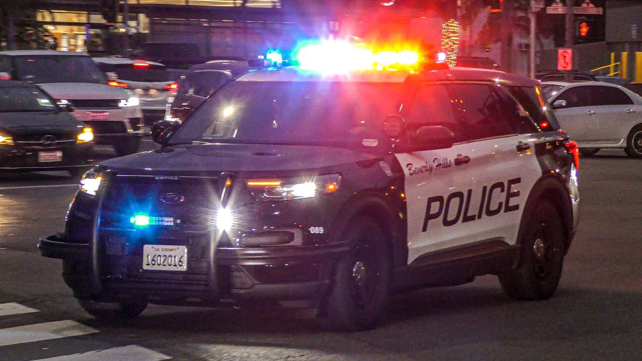 Beverly Hills Police Responding Code 3
