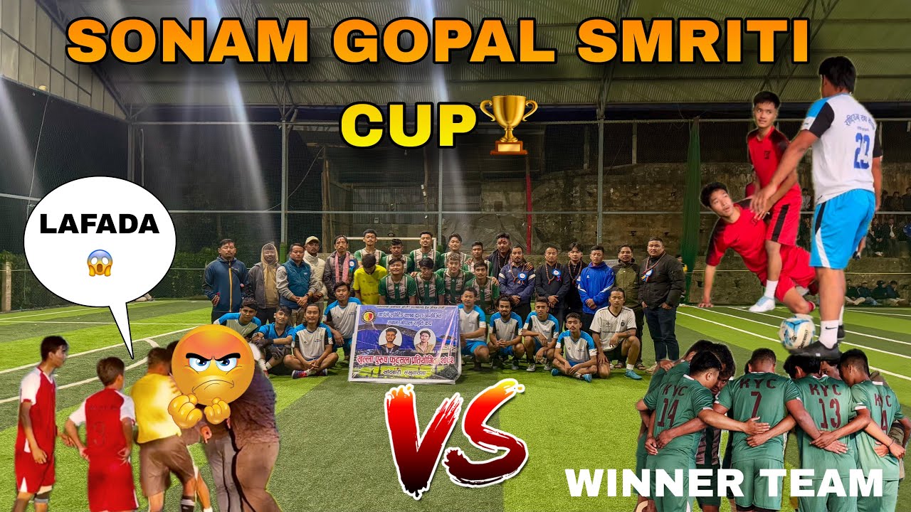 SONAM GOPAL SMRITI OPEN FUTSAL TOURNAMENT 2082 🏟️ | SEMIFINAL AND FINAL | GROUND MAI LAFADA PARYOU😱