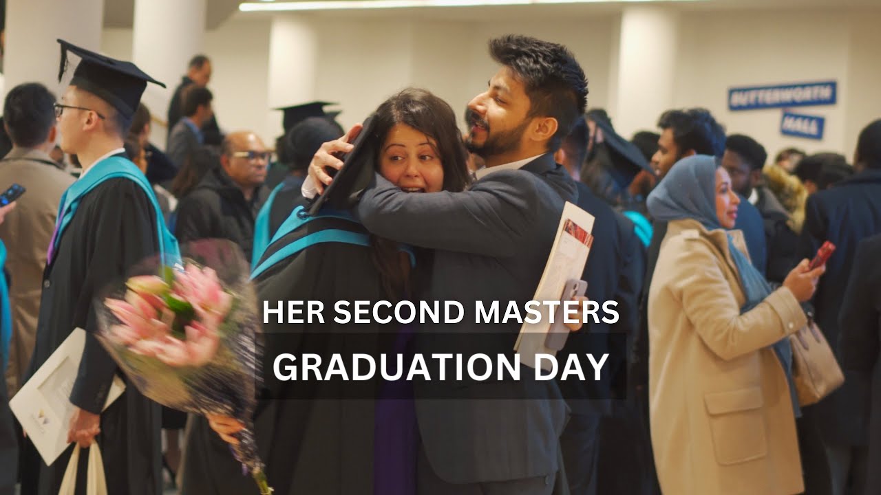 Divya’s Graduation! Big day for us. Indian Family in UK | University of Warwick