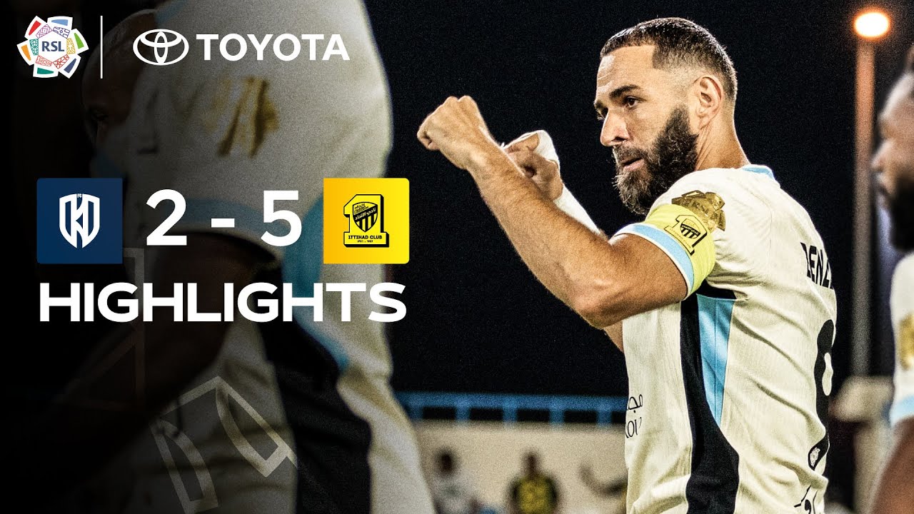 Benzema bags a hat-trick in MASSIVE Ittihad win 🐅 | Powered by Toyota
