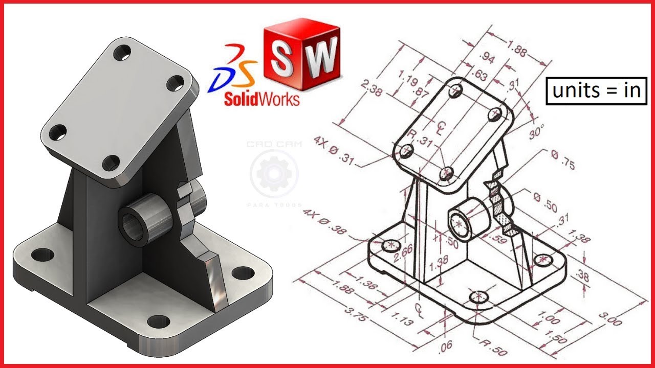 ⚙️solidworks piezas complejas