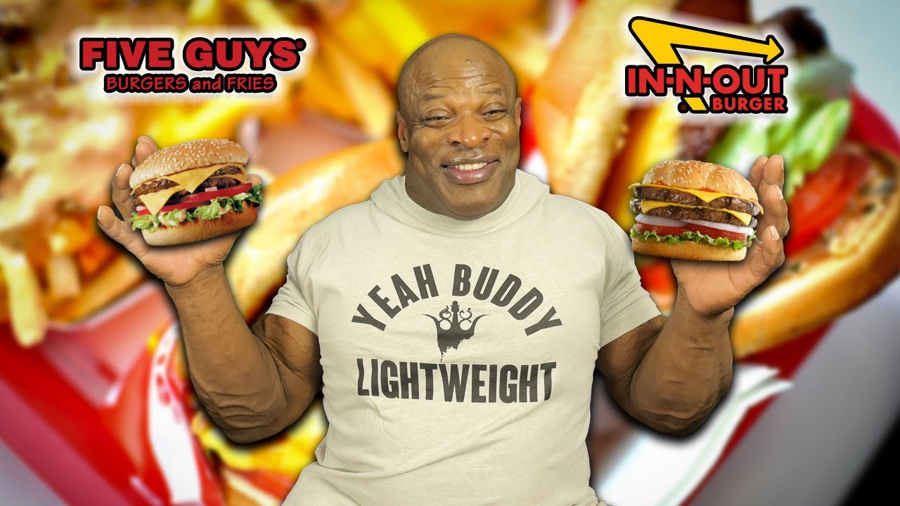 🍔 Ronnie Coleman try&rsquo;s In-N-Out for the FIRST TIME!!