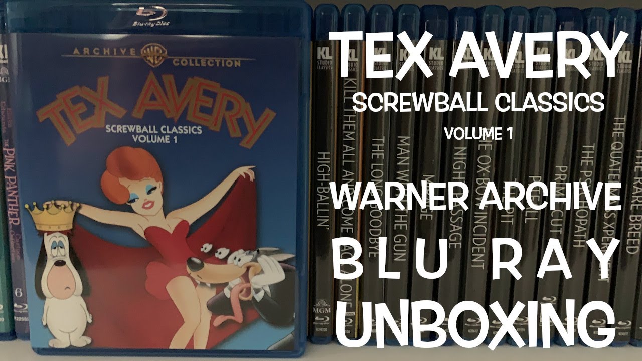 Tex Avery Screwball Classics: Volume 1 Warner Archive Blu Ray Unboxing