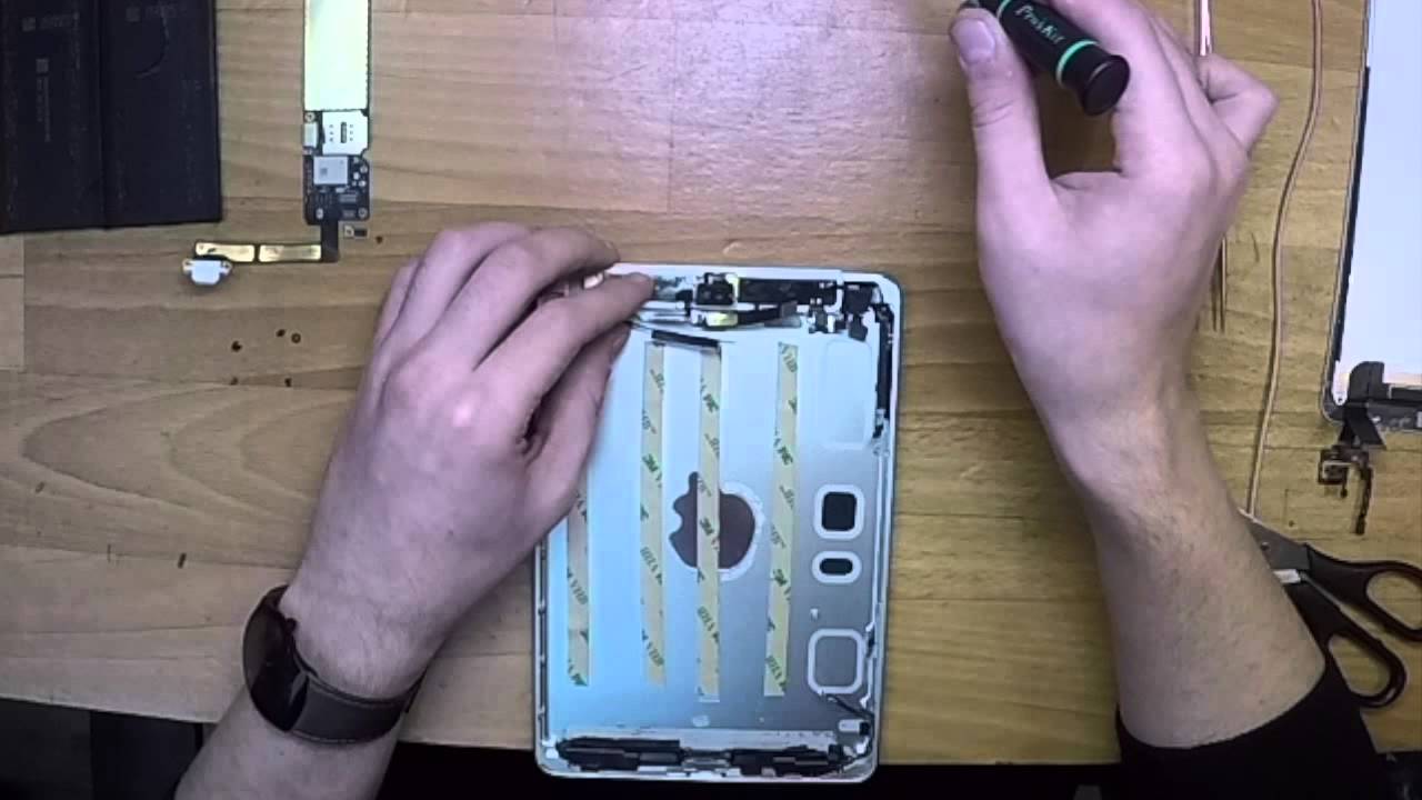 Полный разбор и обратная сборка iPad mini 3 (iPad mini 3 teardown)