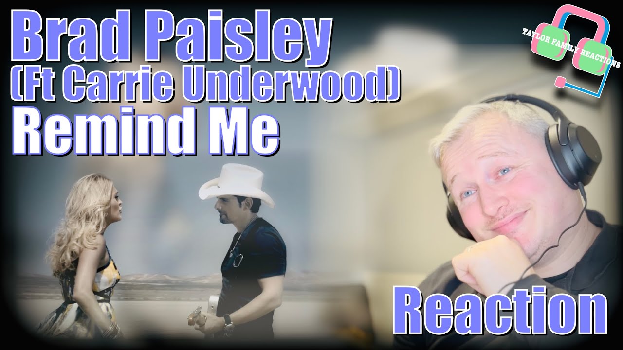 REACTING to BRAD PAISLEY and CARRIE UNDERWOOD'S Epic Duet 