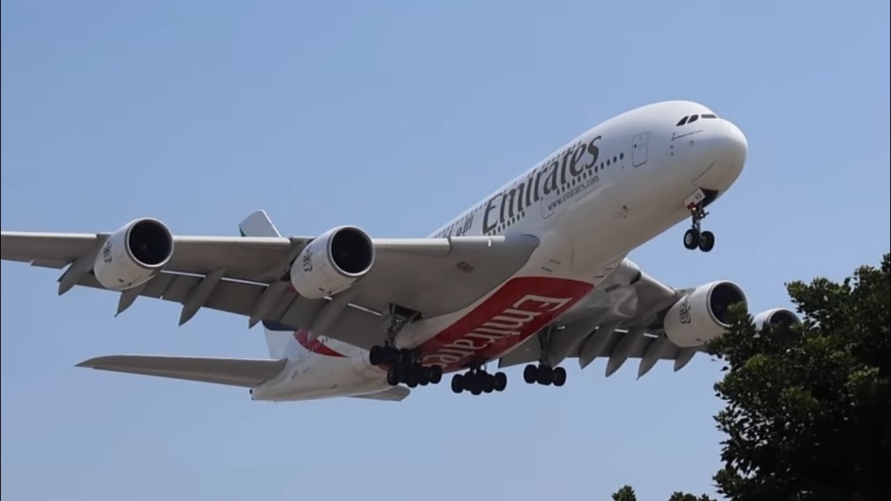 Beautiful LAX widebody Plane spotting at the famous landing view point | A380, 747, 777, A350…