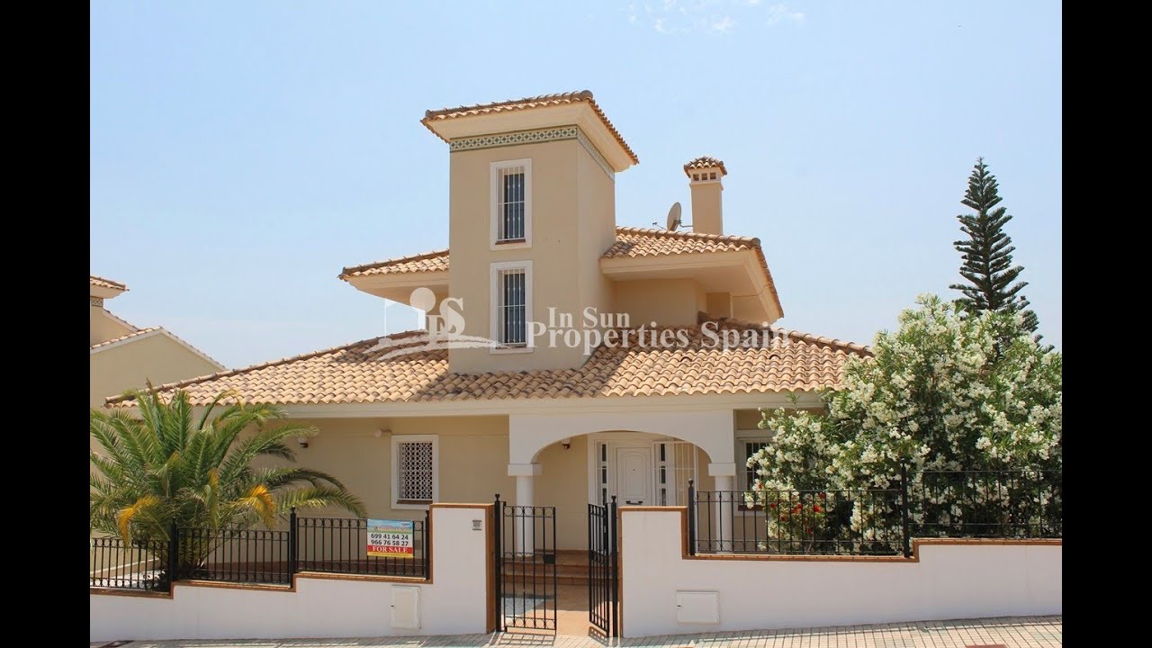 FOR SALE REF 13016, Frontline Detached Villa, Campoamor Golf, 4 bed, 3 bath, plot 580m2 €549,900
