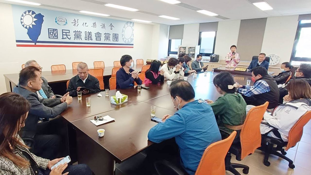 彰化縣議會正副議長改選　國民黨團挺謝典林、許原龍連任