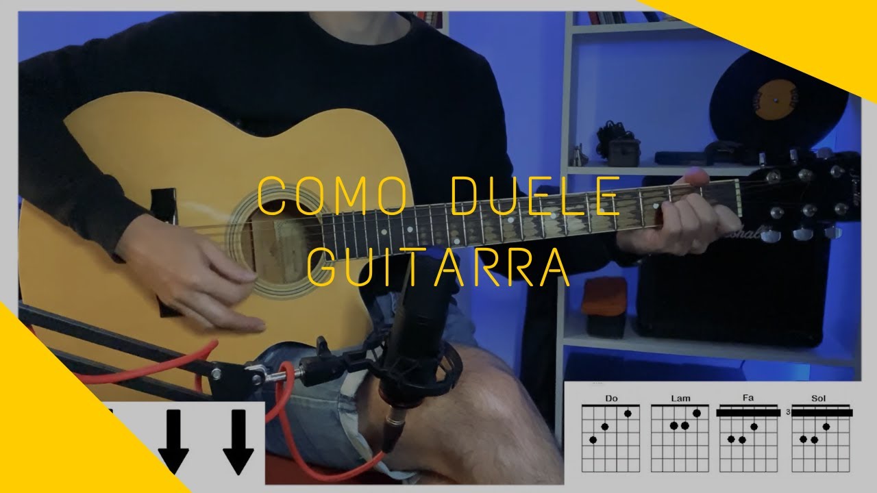 GUITARRA | Como duele - Ricardo Arjona ( cover/tutorial) Martin Lopez