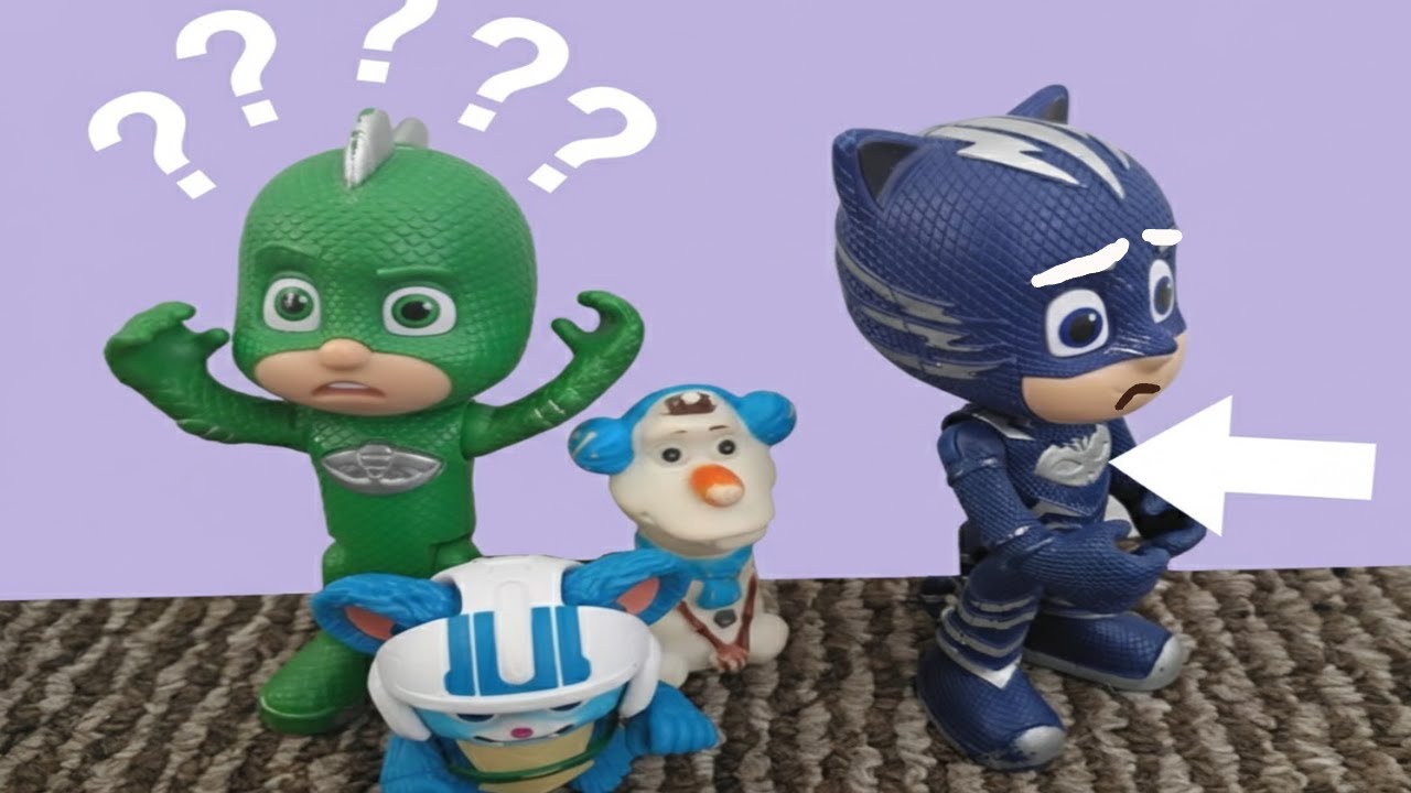 PJ Masks Catboy Feels Left Out! - PJ Masks Toys Videos in English