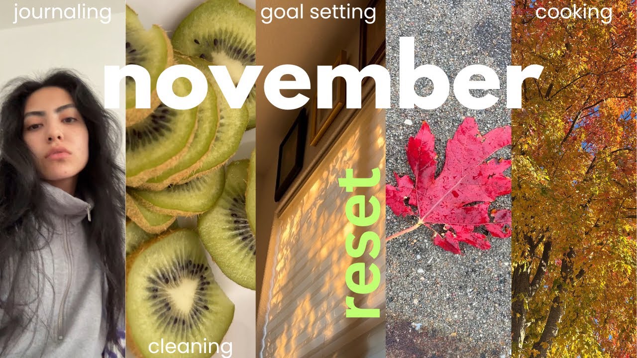 monthly RESET ☆ cleaning, healthy habits, planning