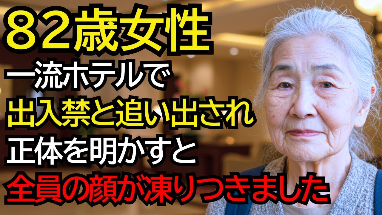 一流ホテルで、古いリュックを背負った貧しい老婦人が追い出され、衝撃的な真実が明らかになりました