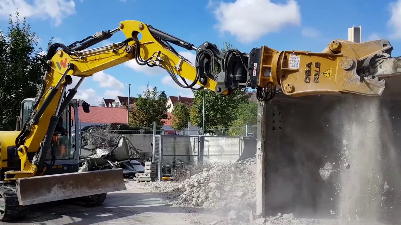 OSA RV6 Pulverisierer im Einsatz