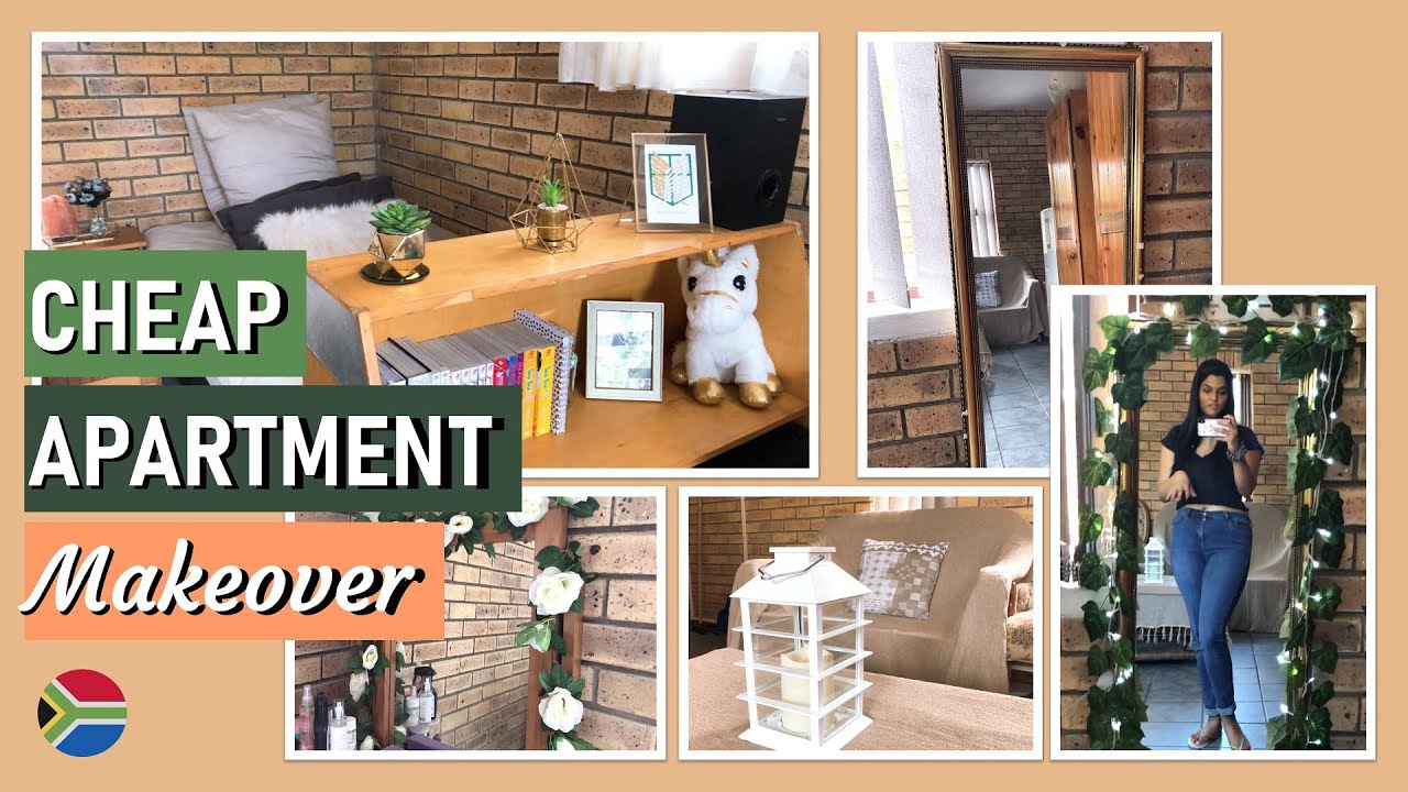 Small Student Apartment Makeover DIY | South African YouTuber