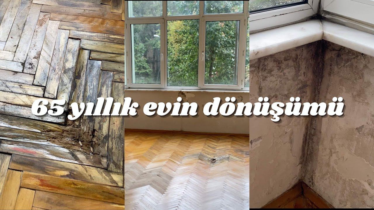 BOŞ EV TURU VLOG - ETİLER'DE 65 YILLIK 2+1 EVİMİ SIFIRDAN YAPIYORUZ