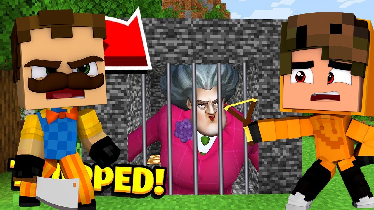 გავხვდი ბოროტი მასწავლებელი Minecraft-ში!