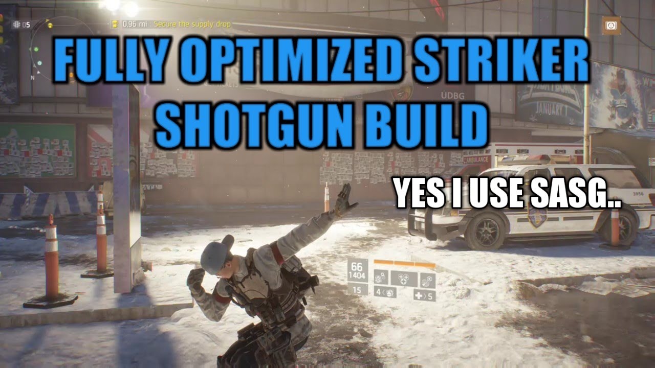 Fully optimized Striker Shotgun Build!