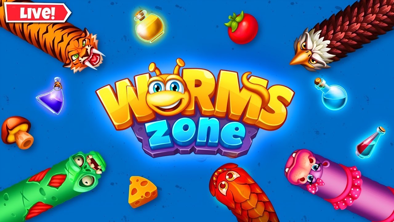 Worms Zone LIVE: 100 Million Score Challenge! 🐍🔥