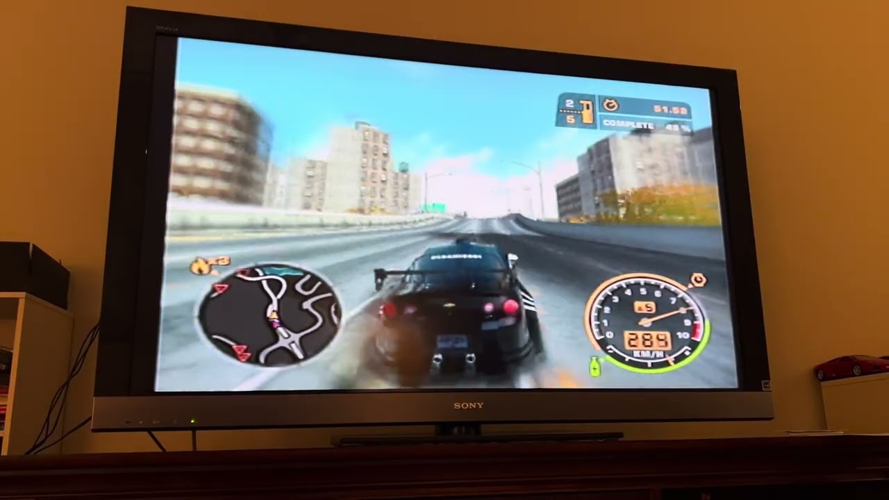 Need For Speed Most Wanted PS2 Tollbooth Time Trial Challenge 27 3:09.65 