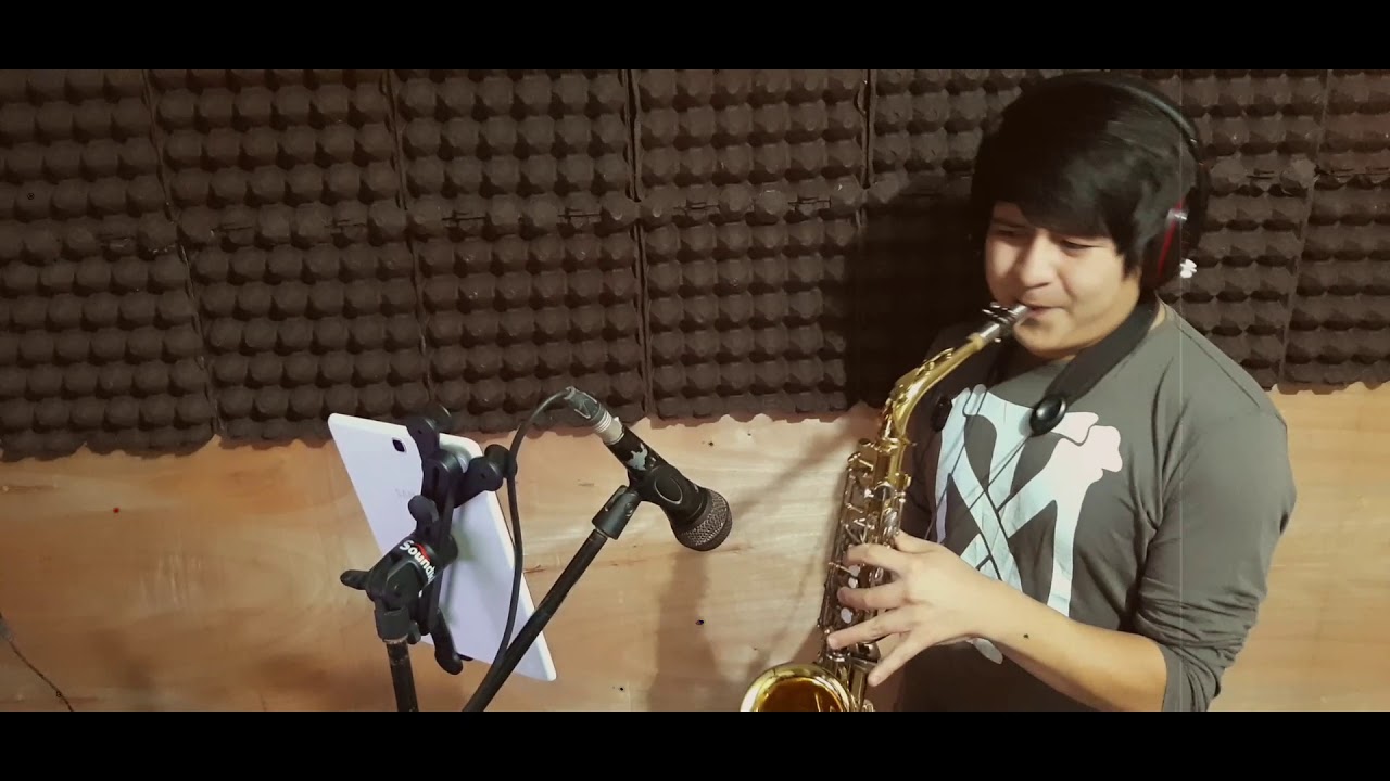 Eagles Hotel California cover - alto sax solo + PARTITURA