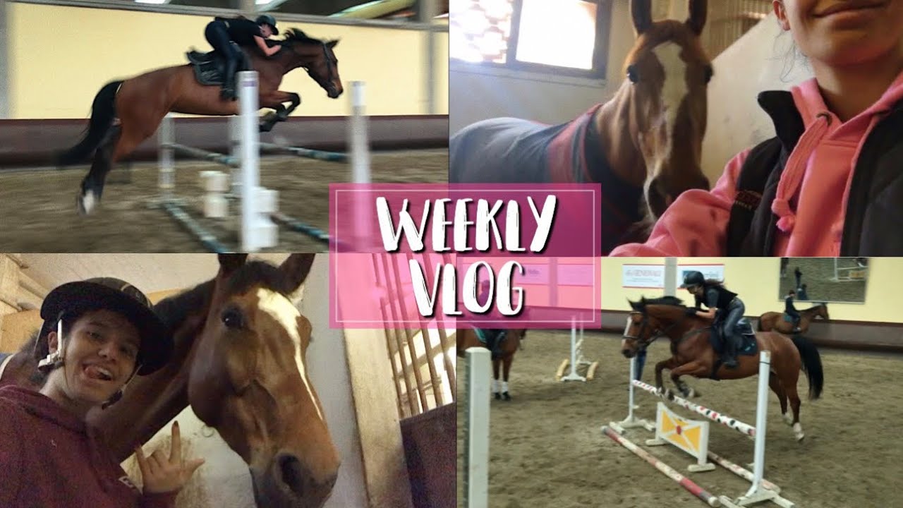 Salto con Histerika, monto Domino e cado da Vulcano? | Weekly vlog 23/28 Aprile | Pernilla Iperti