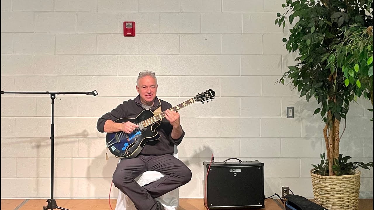 Live! Solo jazz guitar from The Earle, make a request! 9/25/25