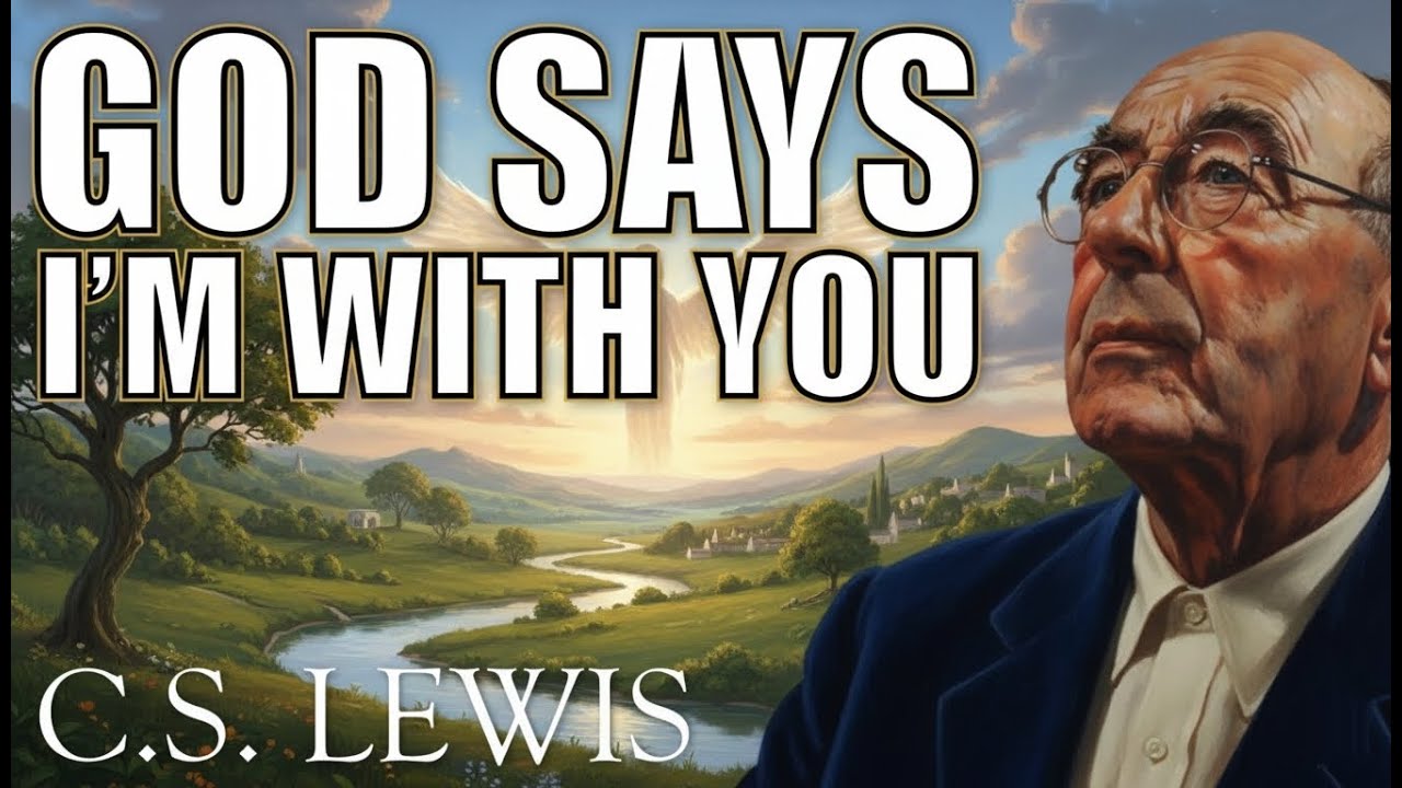 I'M WITH YOU, No matter what happens... A message from God & Writings of C.S. Lewis.