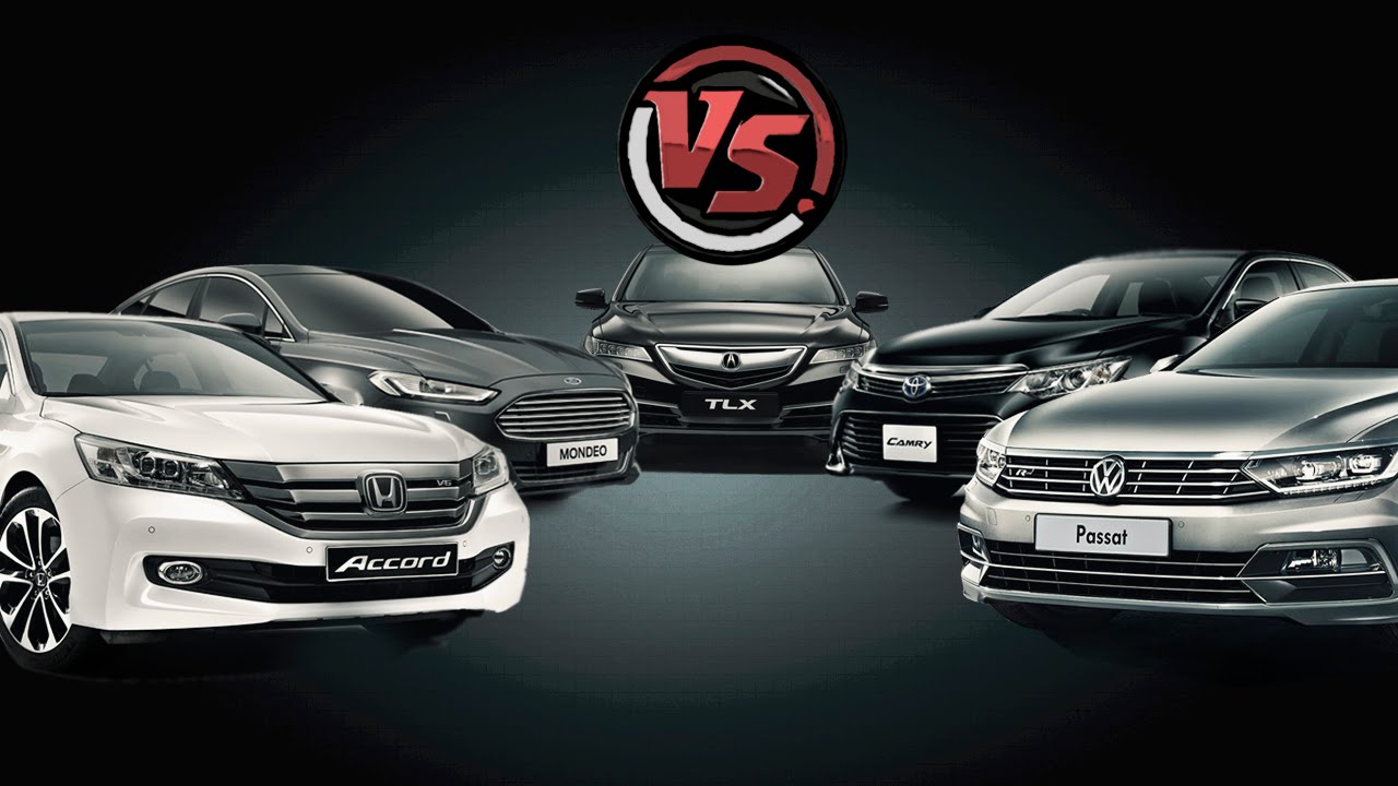 Битва Титанов 2015. Сравнительный тест Camry, Accord, Mondeo, Passat, Acura TLX