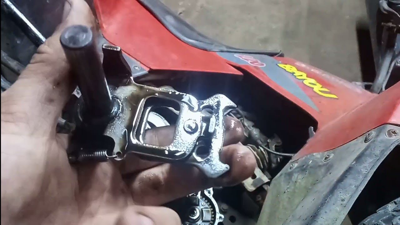 Kawasaki Bayou 220 shifter shaft replacement