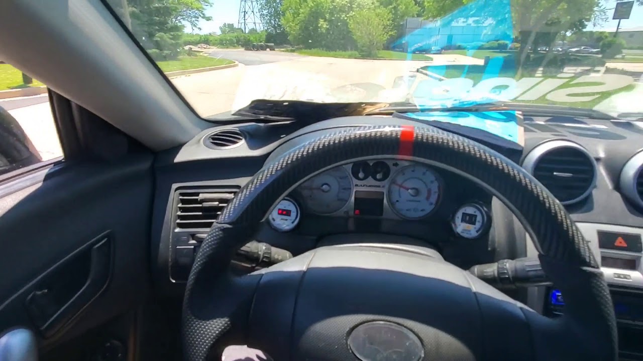 Making some turbo noise 05 Hyundai Tiburon Turbo V6 2.7L