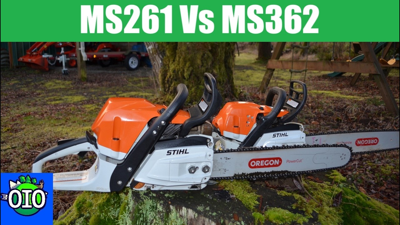 Crosscut, Ripcut, Slab Test! Stihl MS261 vs MS362 Head-to-Head