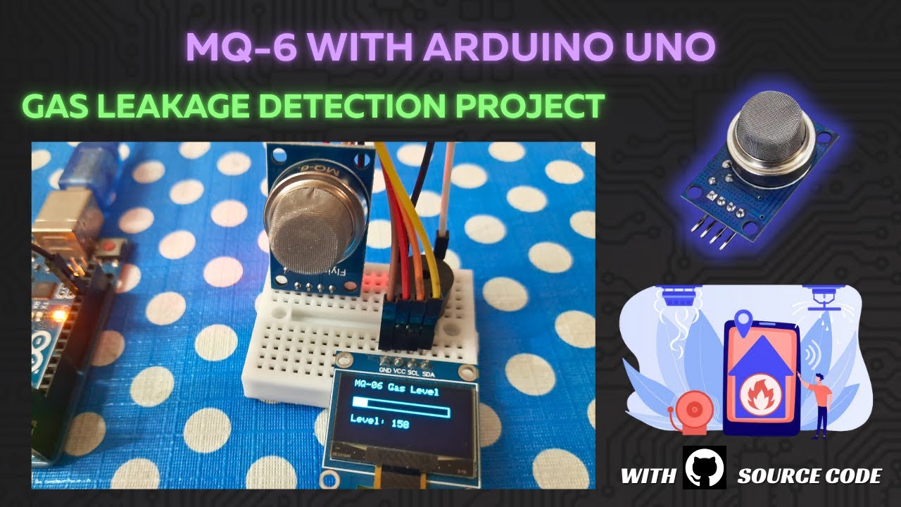 MQ-06 Gas Sensor with Arduino | Gas Leak Detection Project #episode11 #arduinoprojects #arduino