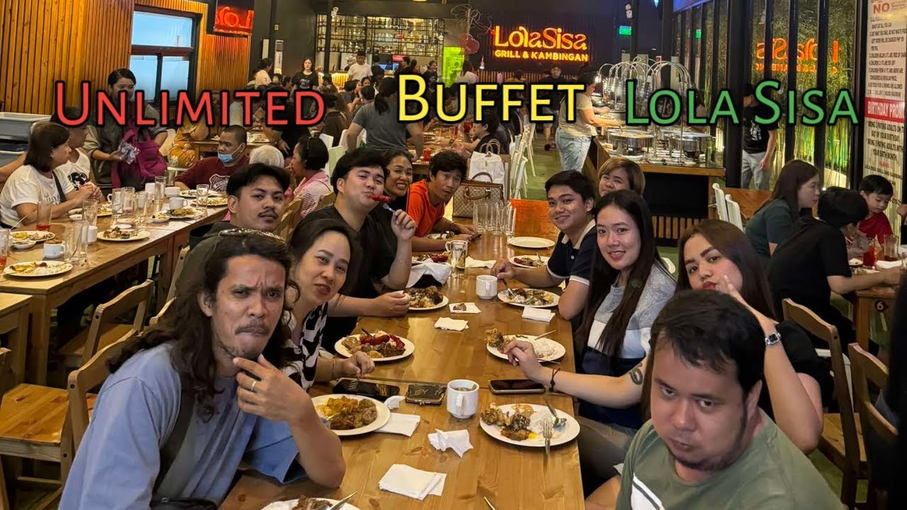 Unlimited Buffet sa Baliuag Bulacan Lola Sisa