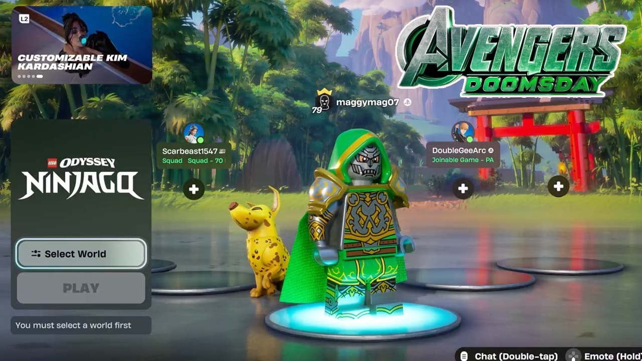 DOCTOR DOOM CONQUERS ODYSSEY NINJAGO  | LEGO FORTNITE | DOOMSDAY