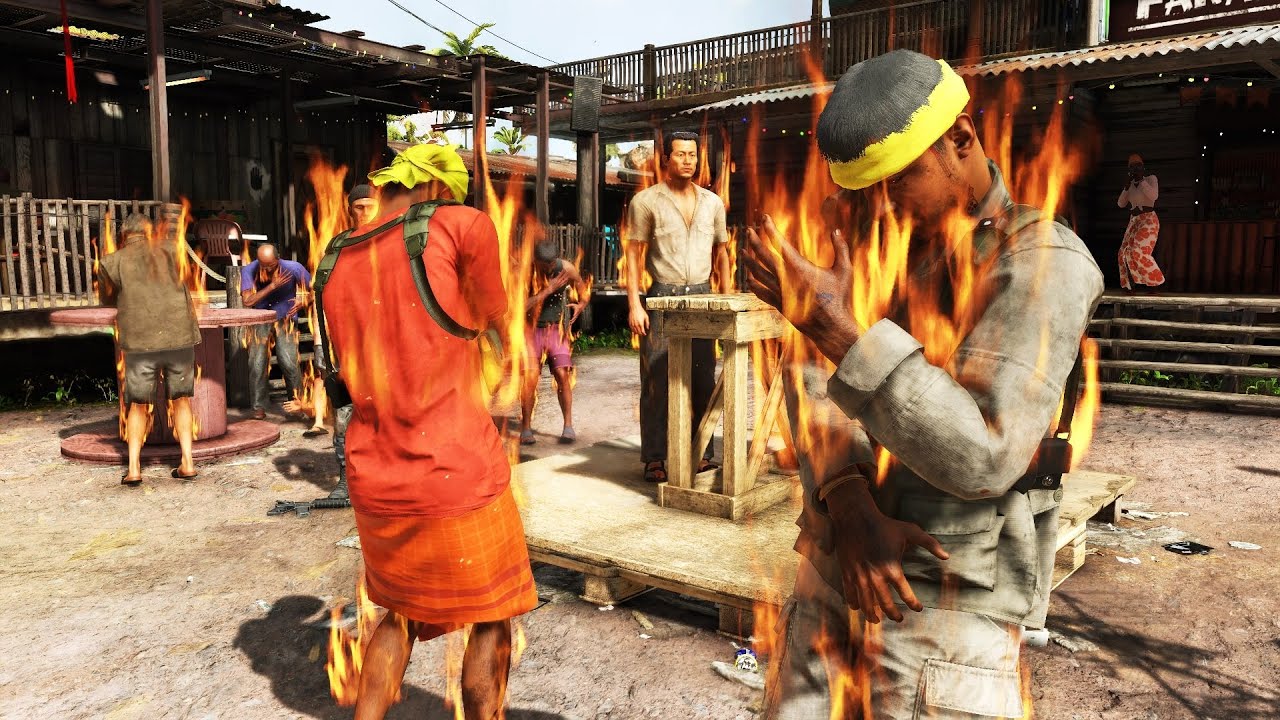 HITMAN 3 Ambrose Island Fire Suit Kill Everyone