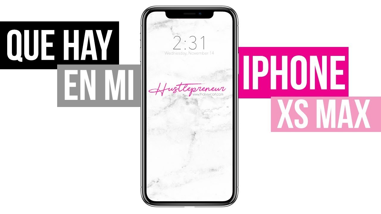 QUE HAY EN MI PHONE XS MAX